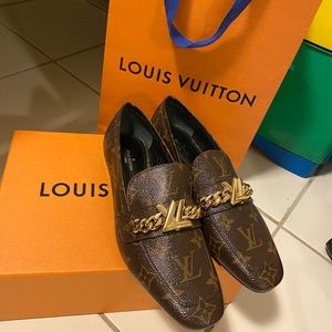 Louis Vuitton Upper Case Flat Loafers